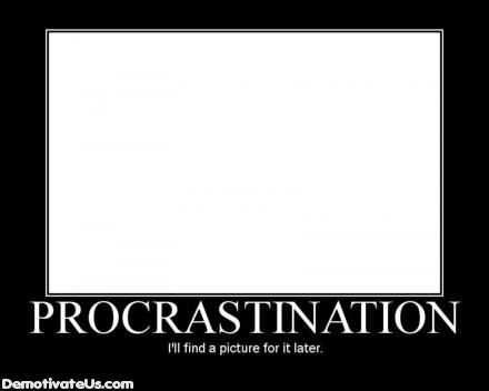procrastination-poster